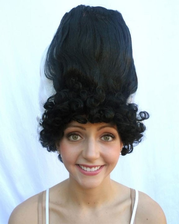 Lacey Costume Deluxe Monster Bride of Frankenstein Wig - MaxWigs