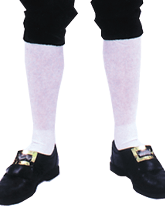 Morris Socks Colonial Mens Pair - MaxWigs