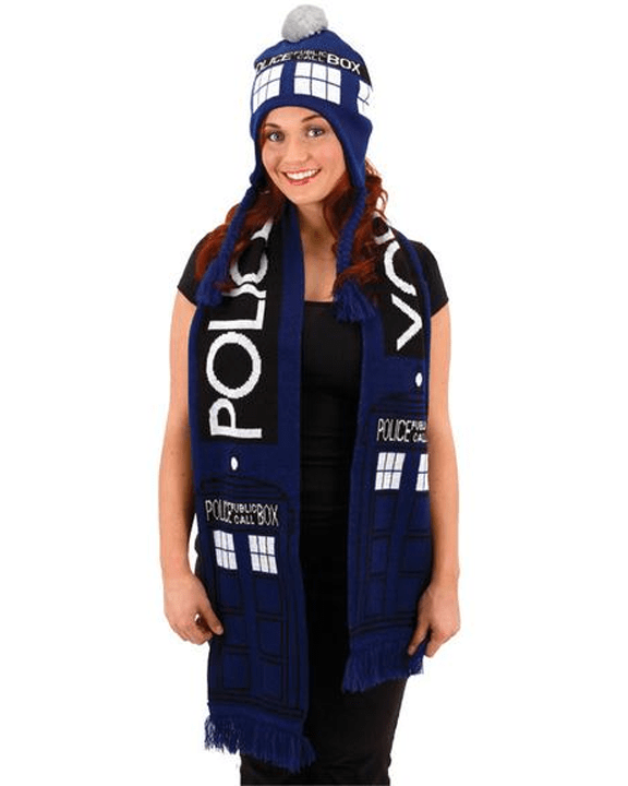 Morris Doctor Who Tardis Scarf - MaxWigs