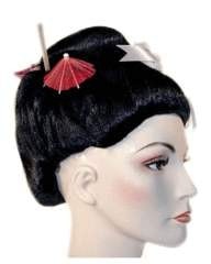 Lacey Costume Bargain Fancy Geisha Girl Japanese - MaxWigs