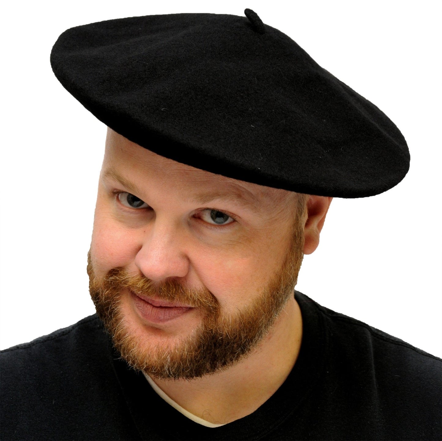 Morris Beret Black - MaxWigs