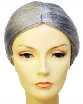 Bargain Old Lady Bun Psycho Wig