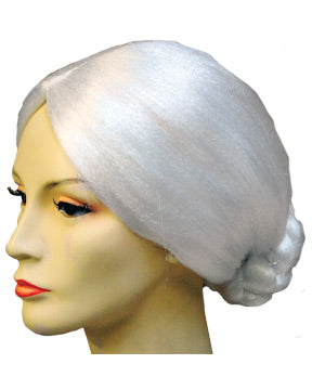 Bargain Old Lady Bun Psycho Wig