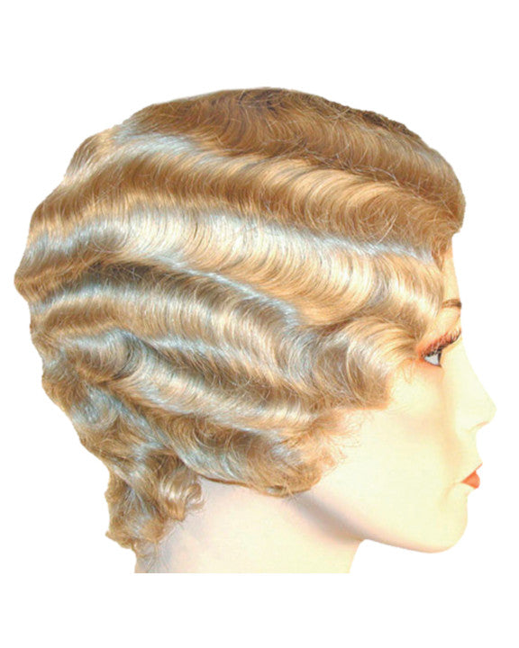 Fingerwave Short Flapper 1920s Marcel Wig