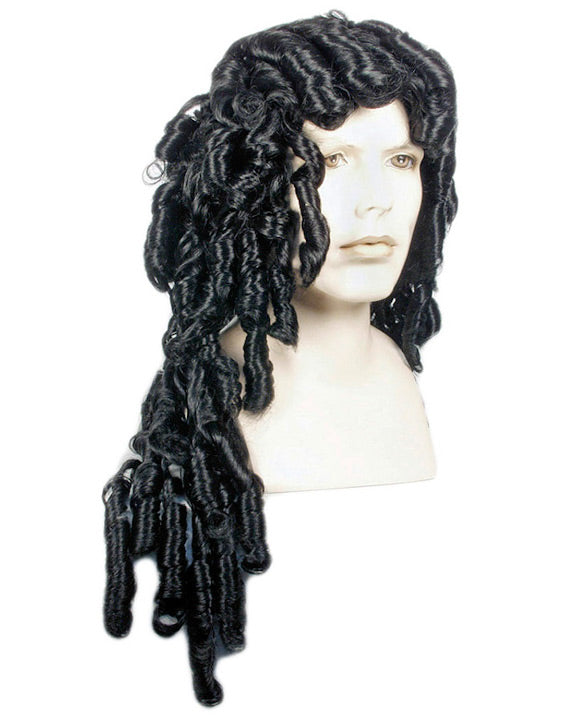 Costume wig, theatre wig, theater wig, mens costume wig, cosplay wig, mens cosplay wig ,17th century wig, barrister wig, colonial wig, judge wig