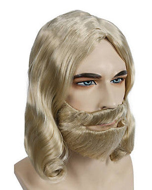 Biblical Discount Wig Beard Mustache Set B367L Jesus