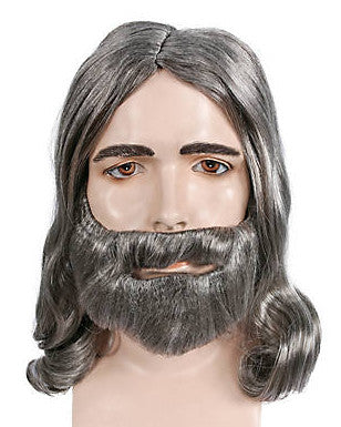 Biblical Discount Wig Beard Mustache Set B367L Jesus