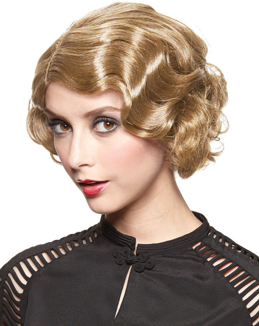 Gatsby Girl Golden Blonde Wig