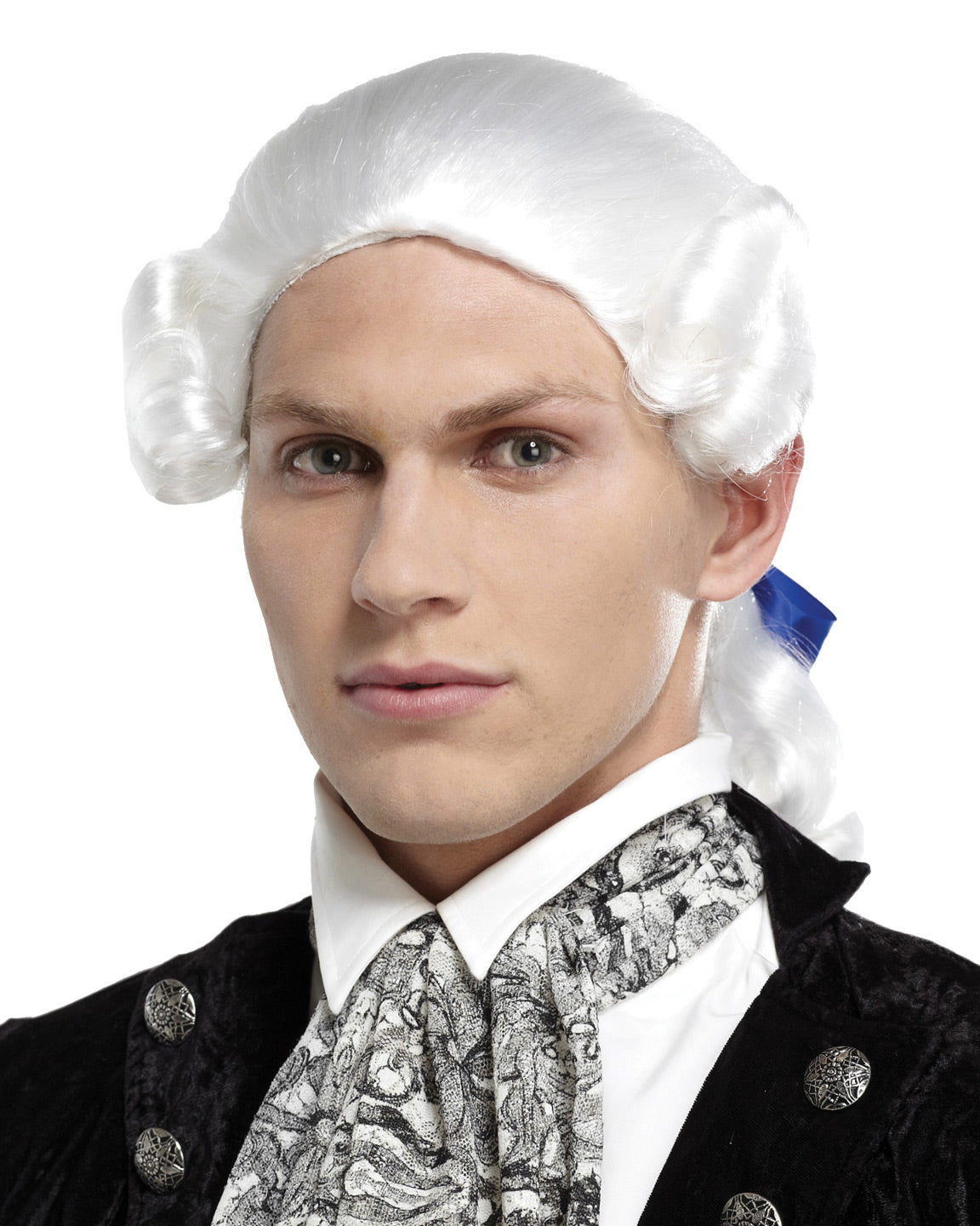 Costume wig, theatre wig, theater wig, mens costume wig, cosplay wig, mens cosplay wig ,17th century wig, barrister wig, colonial wig, judge wig