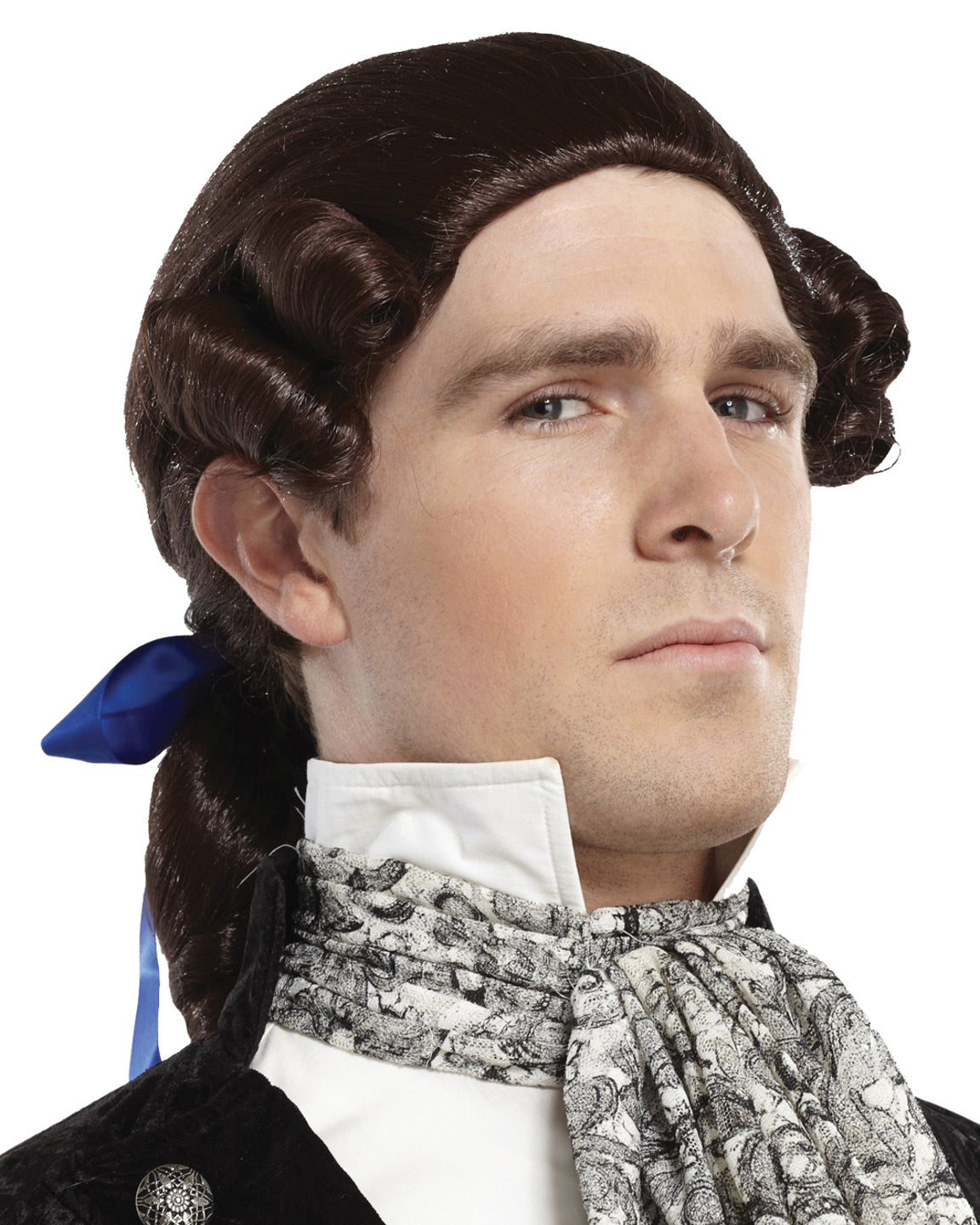 Costume wig, theatre wig, theater wig, mens costume wig, cosplay wig, mens cosplay wig ,17th century wig, barrister wig, colonial wig, judge wig
