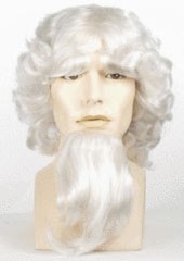 Lacey Costume Uncle Sam Wig Goatee Set USA - MaxWigs