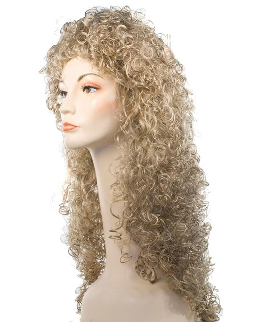 Plabo XL Long Thick Curly Clown Wig