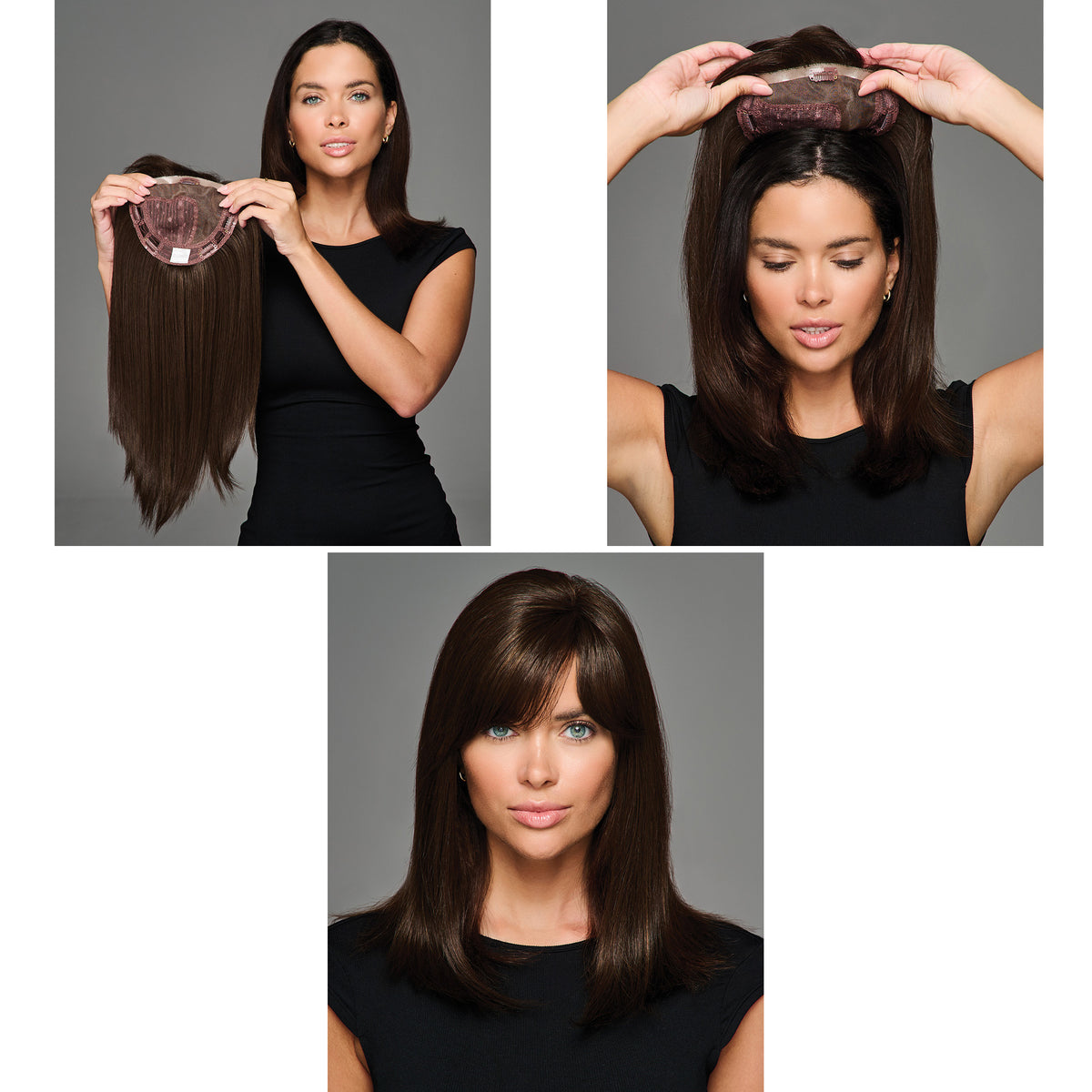 Side Fringe Topper Hairpiece by HairDo