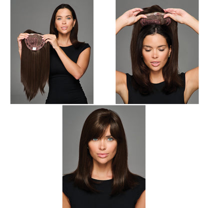 Side Fringe Topper Hairpiece by HairDo