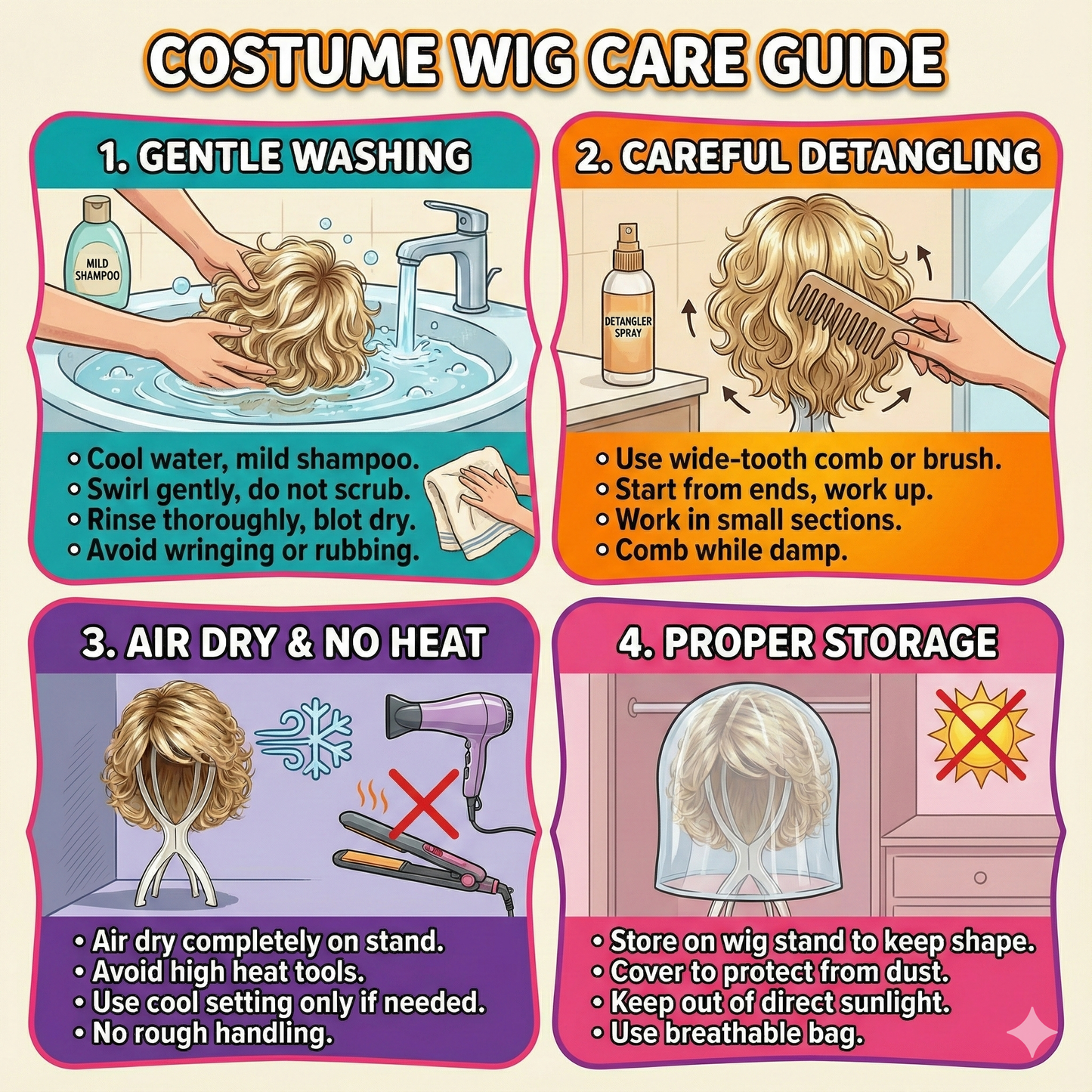 Beehive B-52 1960s Wig