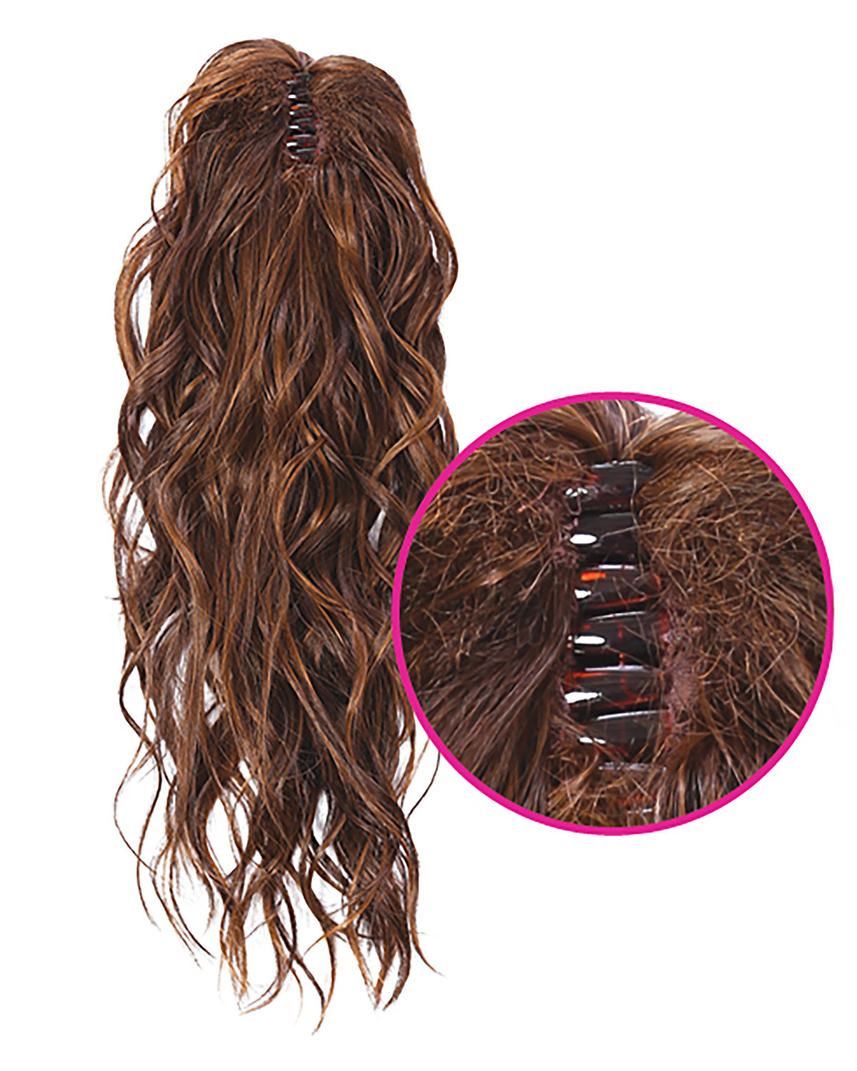 18" Simply Curly Claw Ponytail Ponytail by HairDo