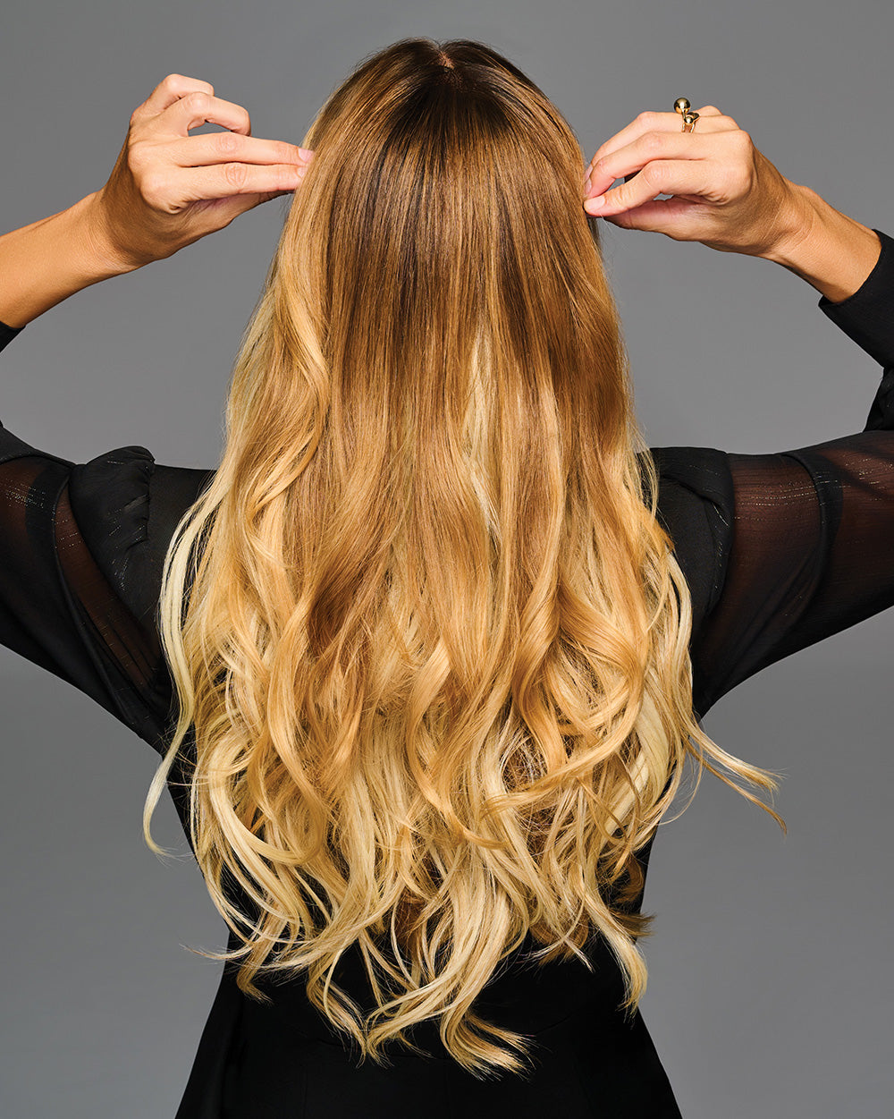 19" Wavy Invisible Extension Hair Extension by HairDo
