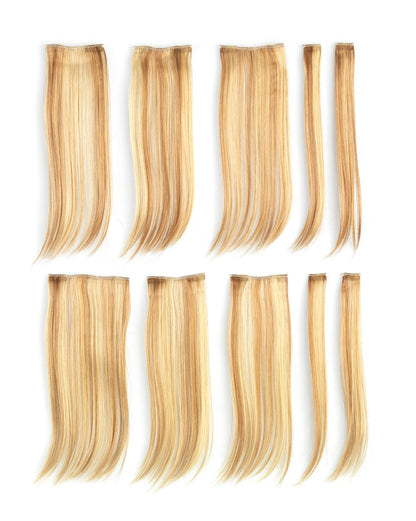 20" 10pc Straight Human Hair Extension Kit Hair Extension by HairDo