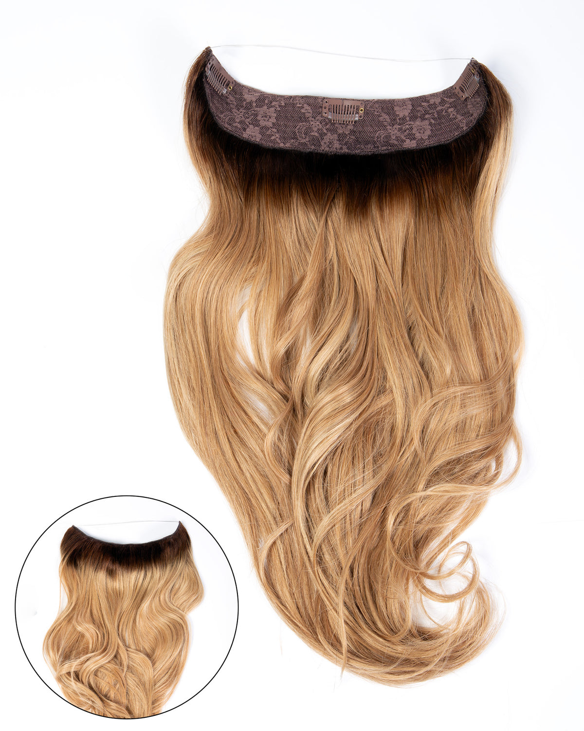 Human Hair Invisible Extension Hair Extension by HairDo