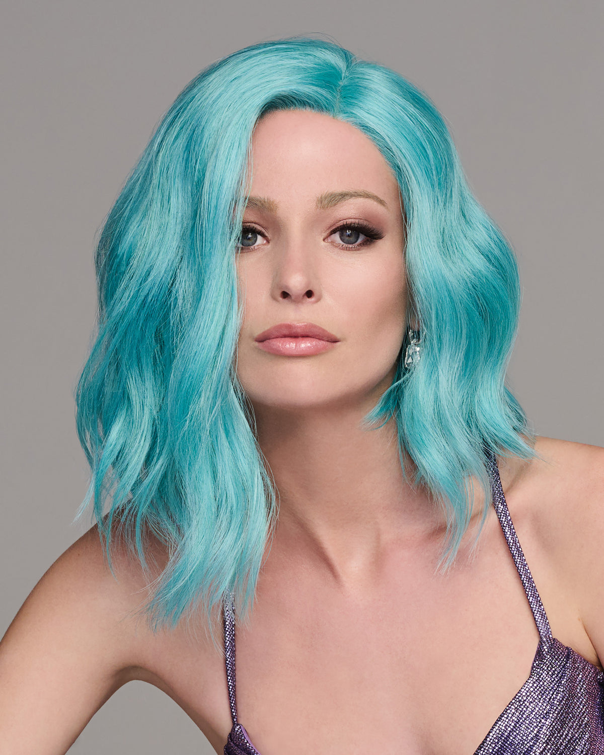 Blue Babe wig by hairdo