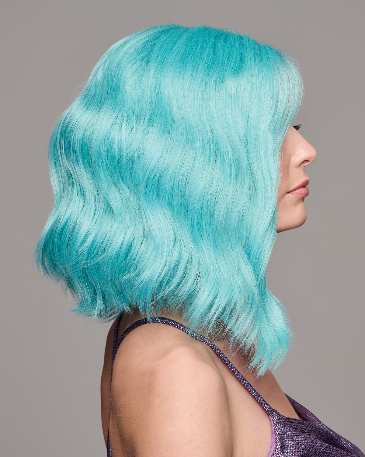 Blue Babe wig by hairdo