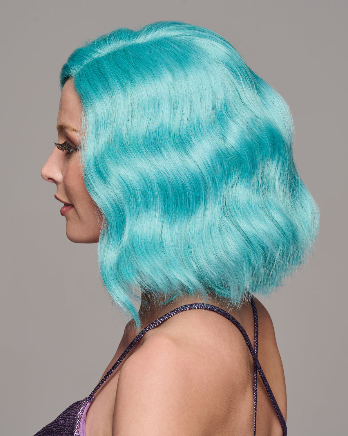 Blue Babe wig by hairdo
