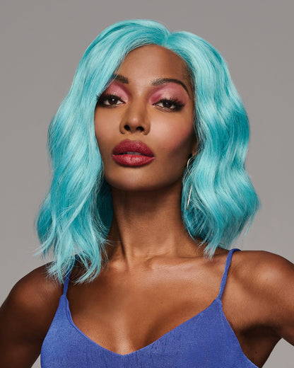 Blue Babe wig by hairdo