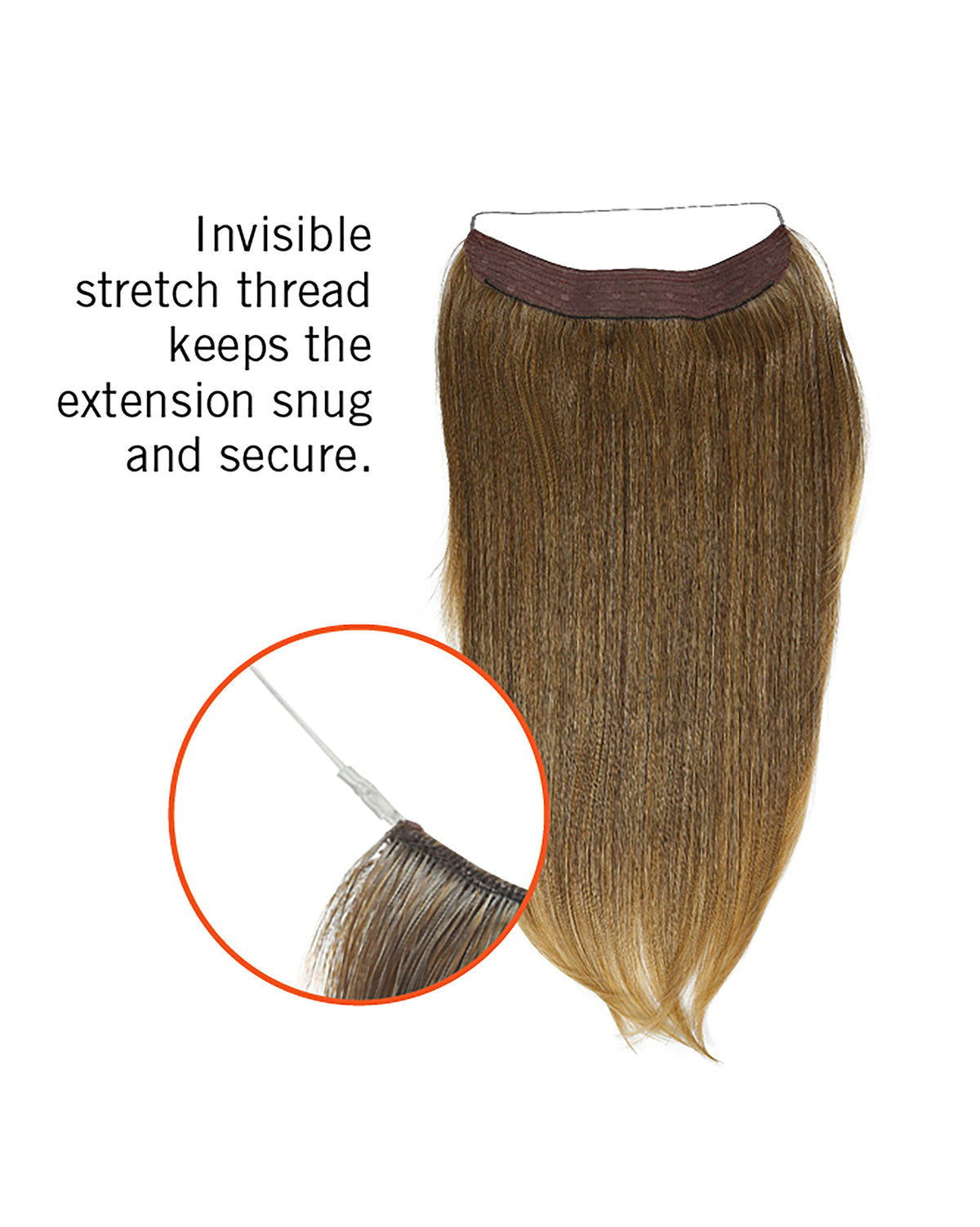20" Invisible Extension Hair Extension by HairDo