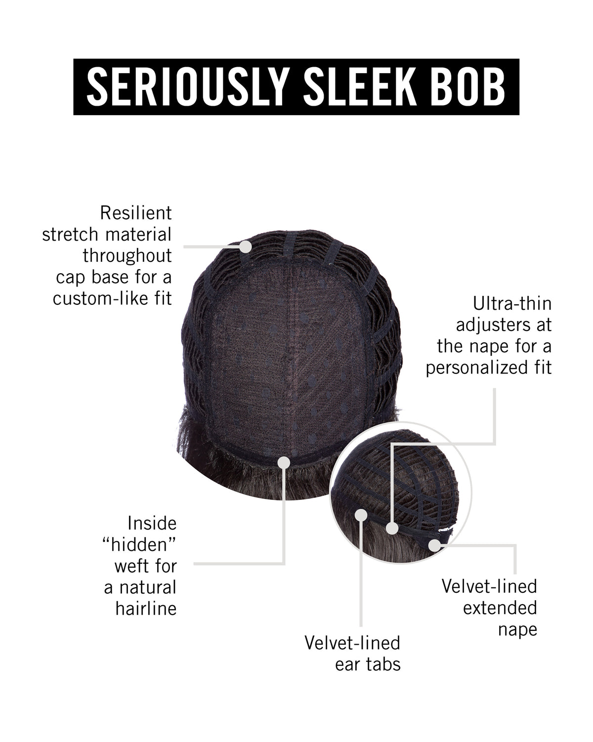 Seriously Sleek Bob Wig by HairDo