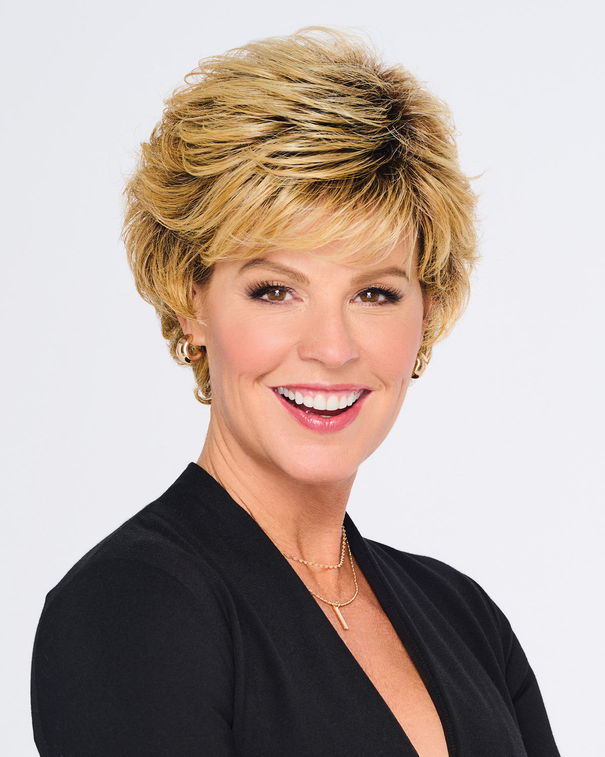 Swept Back Short Cut Wig by HairDo