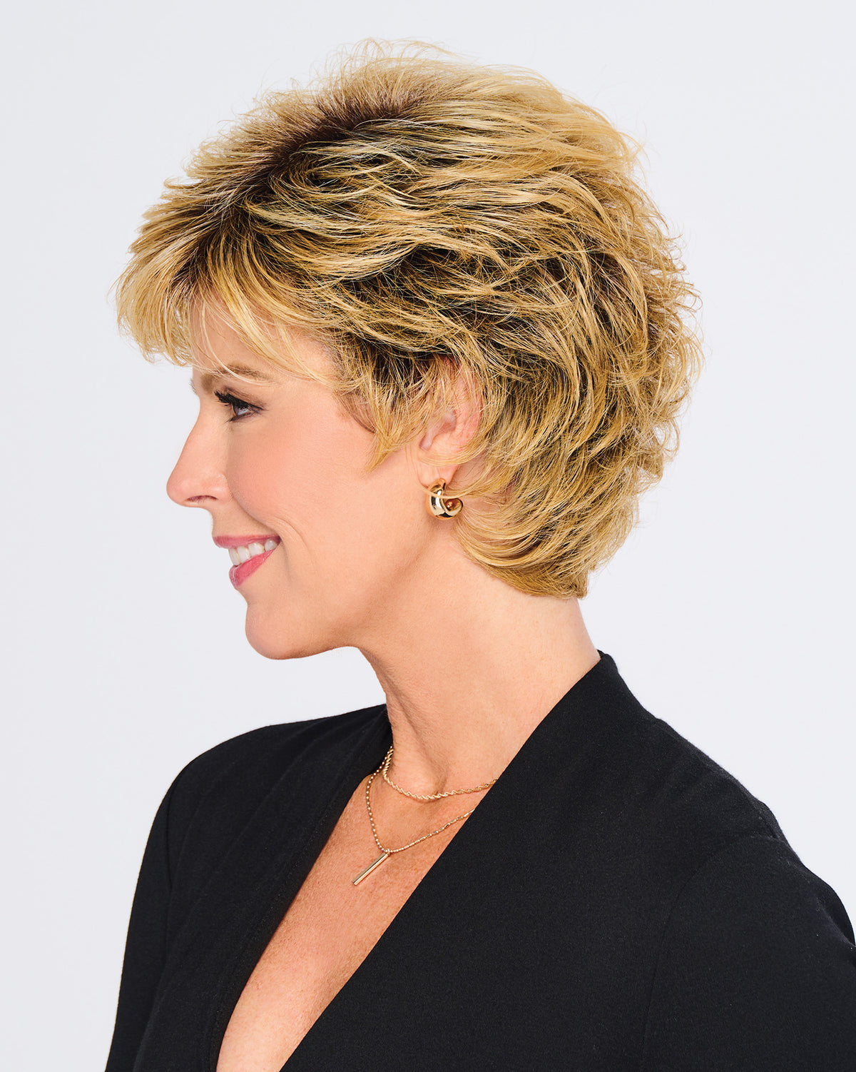 Swept Back Short Cut Wig by HairDo
