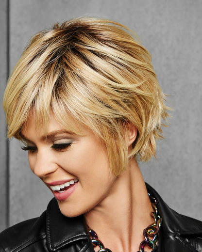 Textured Fringe Bob Wig by HairDo