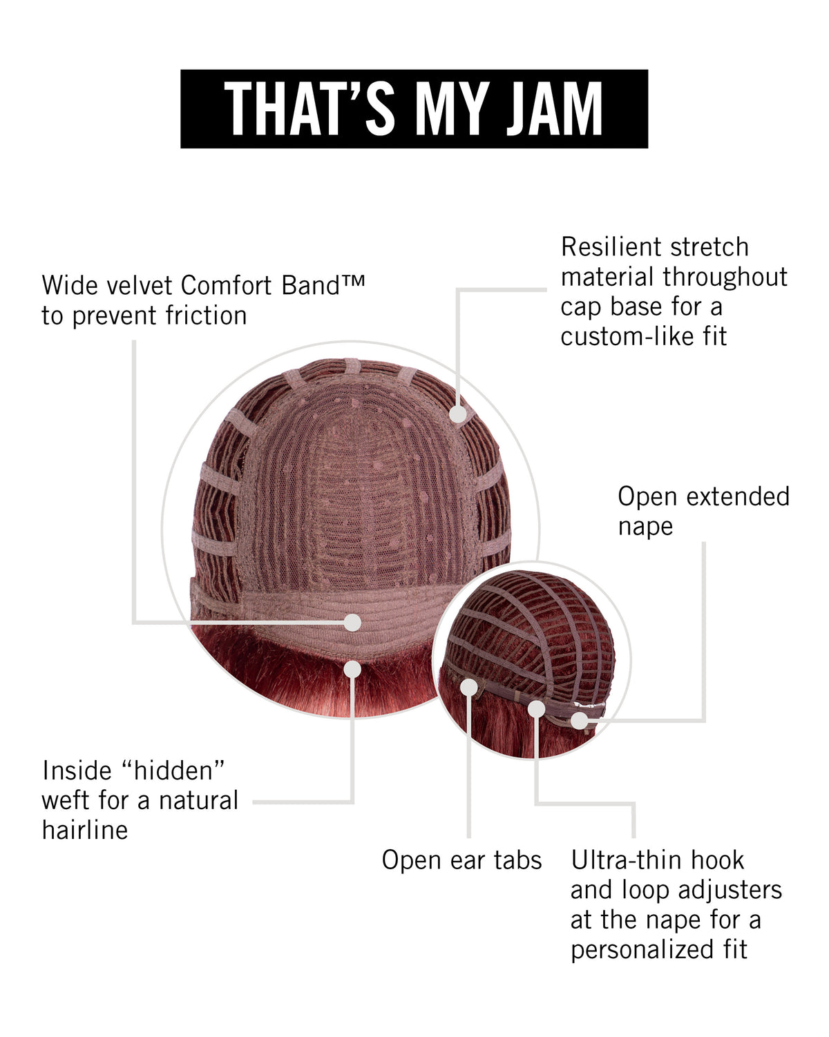 Thats My Jam Wig by HairDo