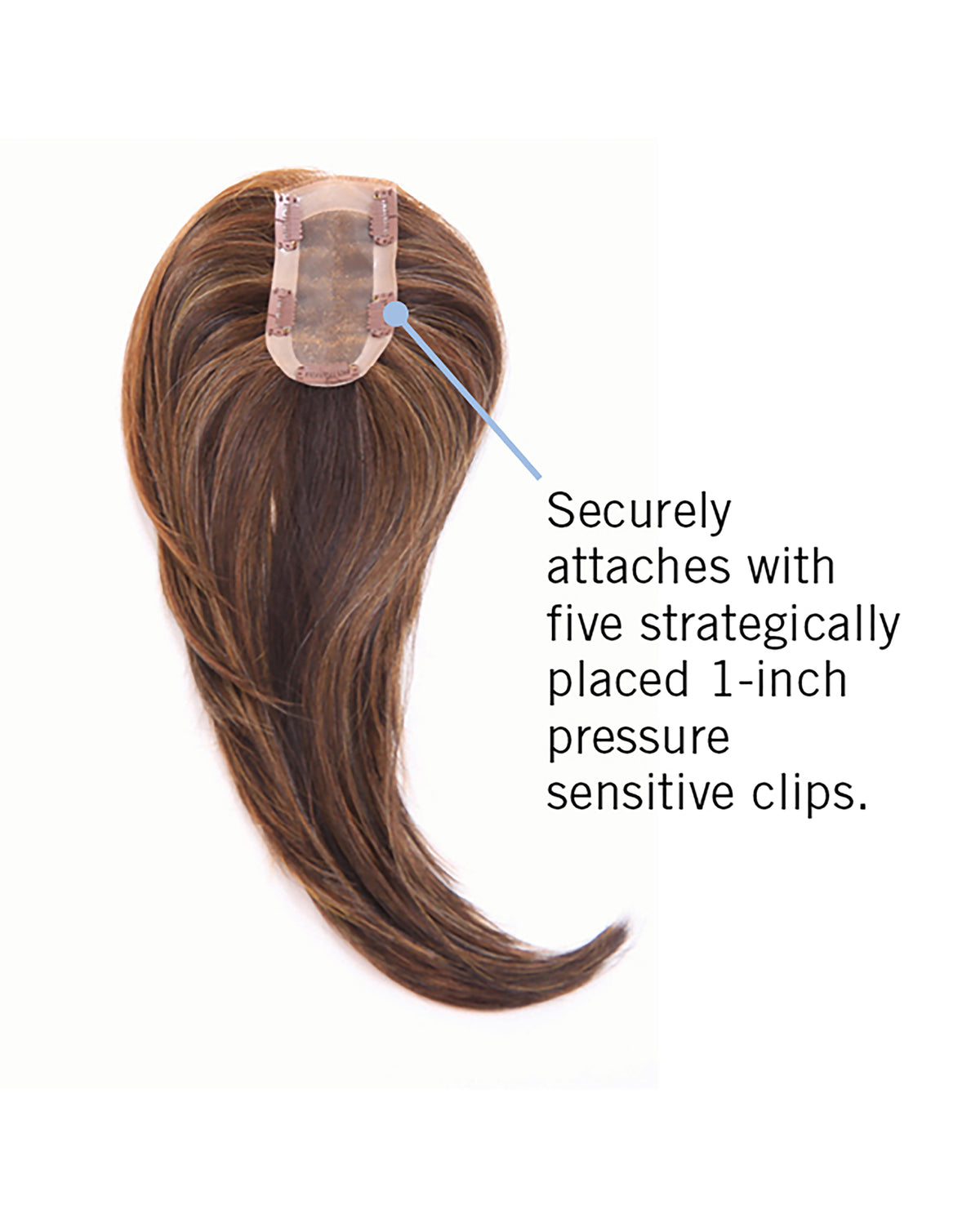 Top of Head Hairpiece by HairDo