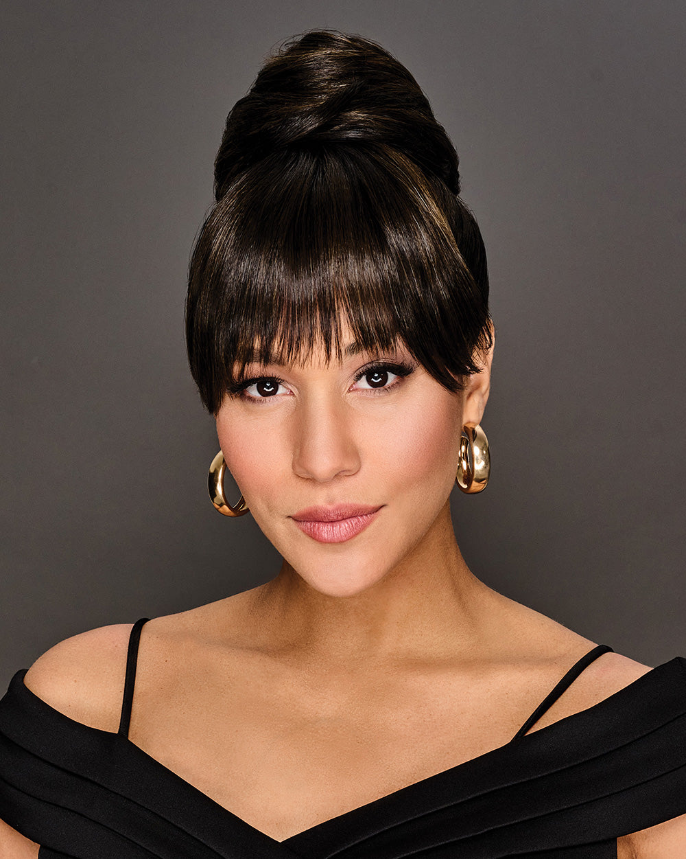 Trendy Fringe & Bun Bangs by HairDo