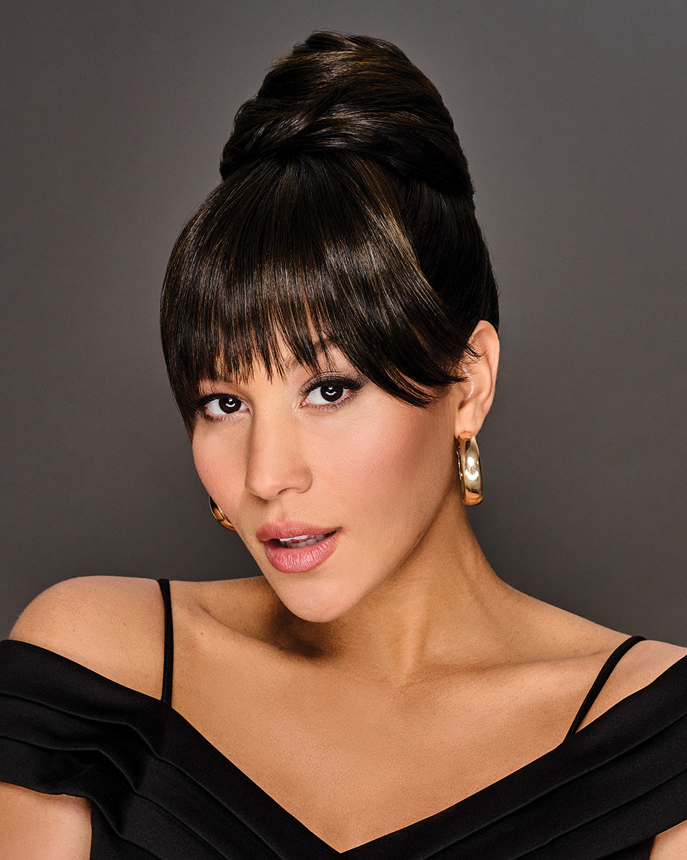 Trendy Fringe & Bun Bangs by HairDo