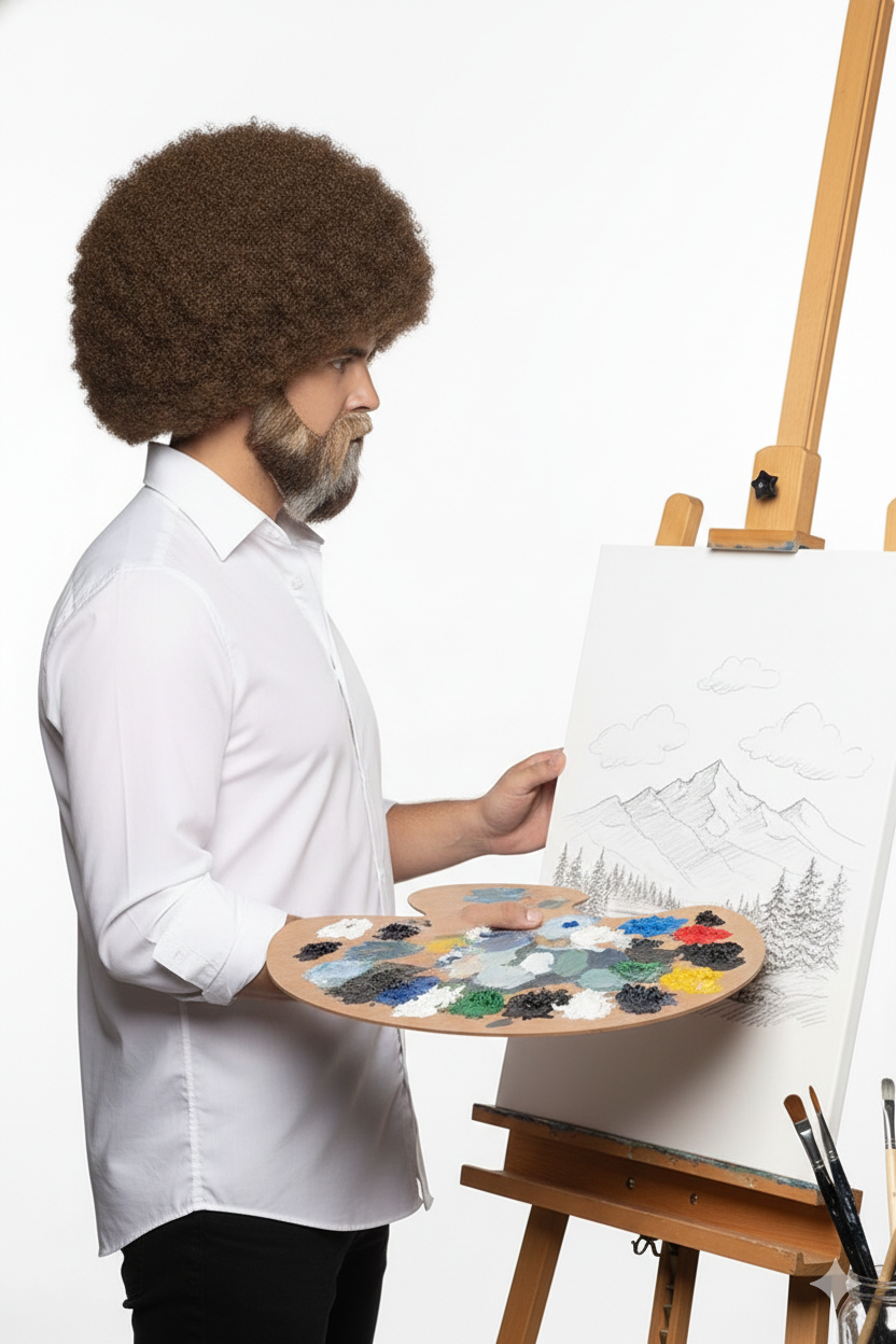 Painter Man Set - MaxWigs