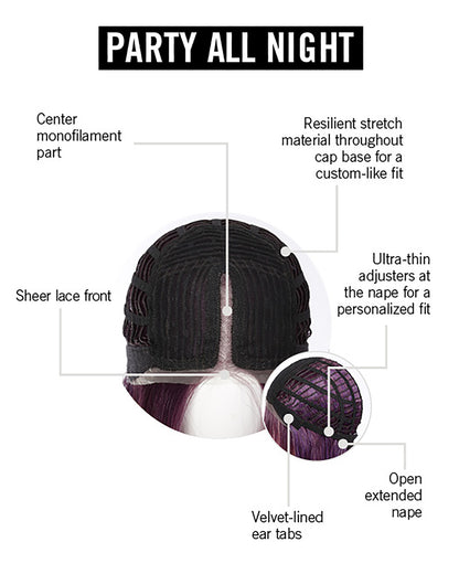 Party All Night Wig by HairDo