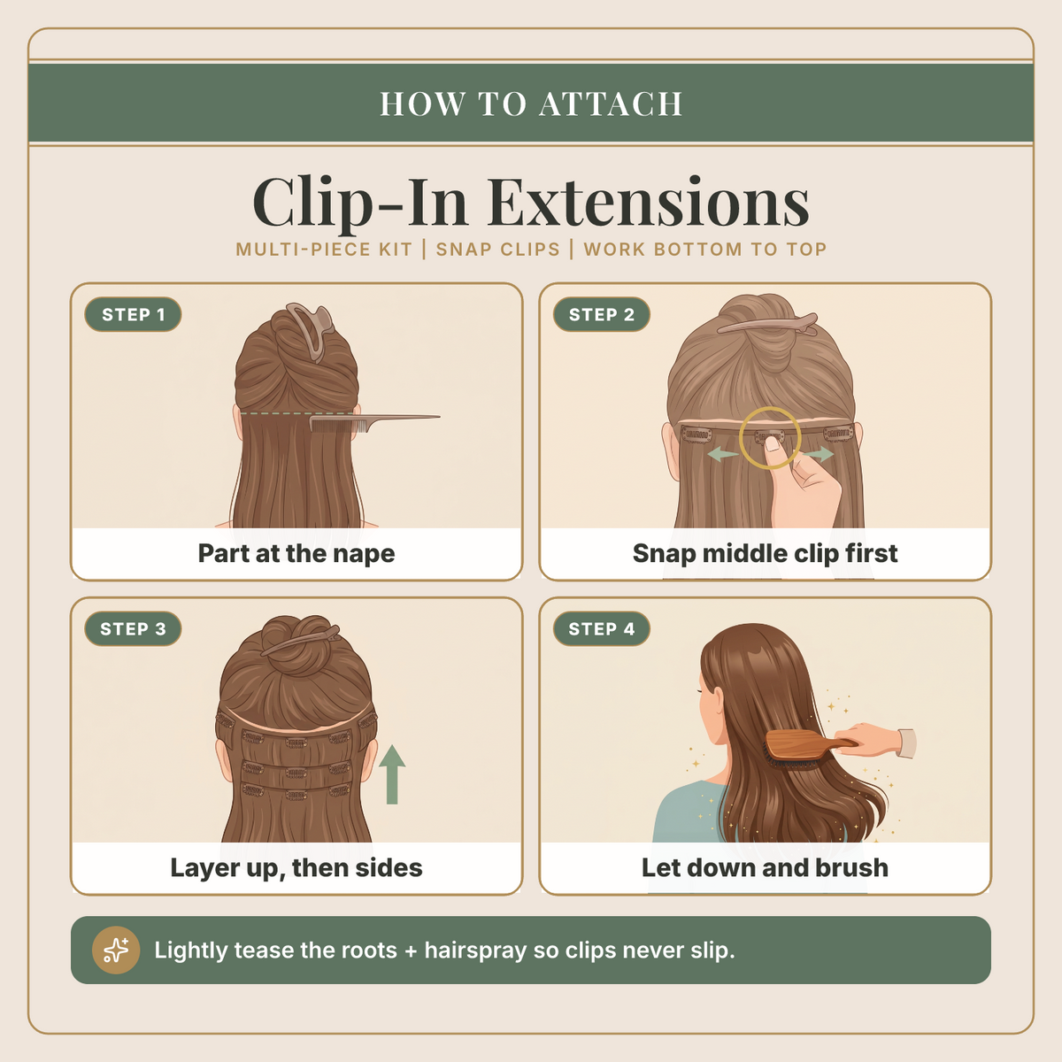18" Volume Extension Hair Extension by HairDo