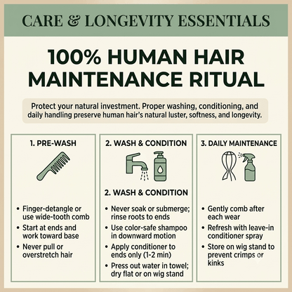 Human Hair Invisible Extension Hair Extension by HairDo