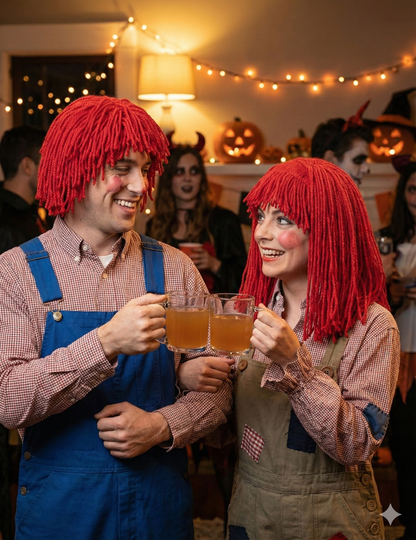 Raggedy Cleo in Red Yarn