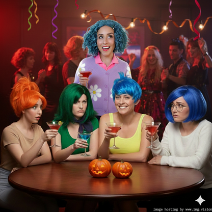 Anxiety Inside Out - MaxWigs