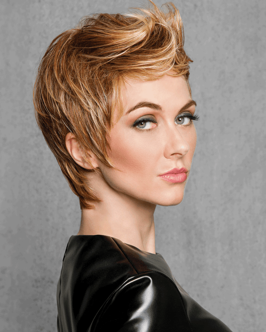 Feather Cut Wig Heat Friendly