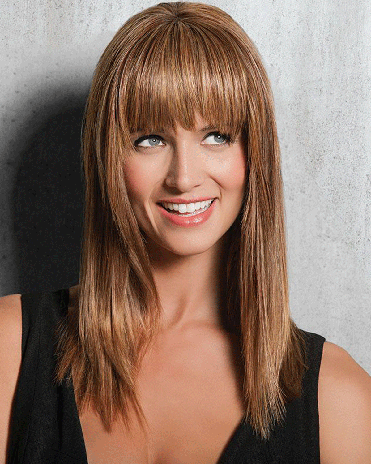 Modern Fringe Clip in Bang