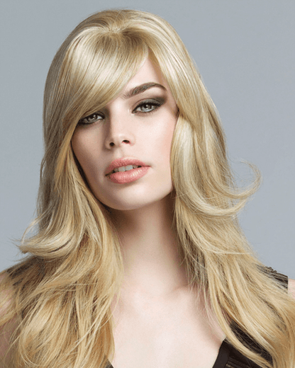 LuxHair Feather Light Fringe Clip In Bang Tabatha Coffey HOW Monofilament LuxHair - MaxWigs