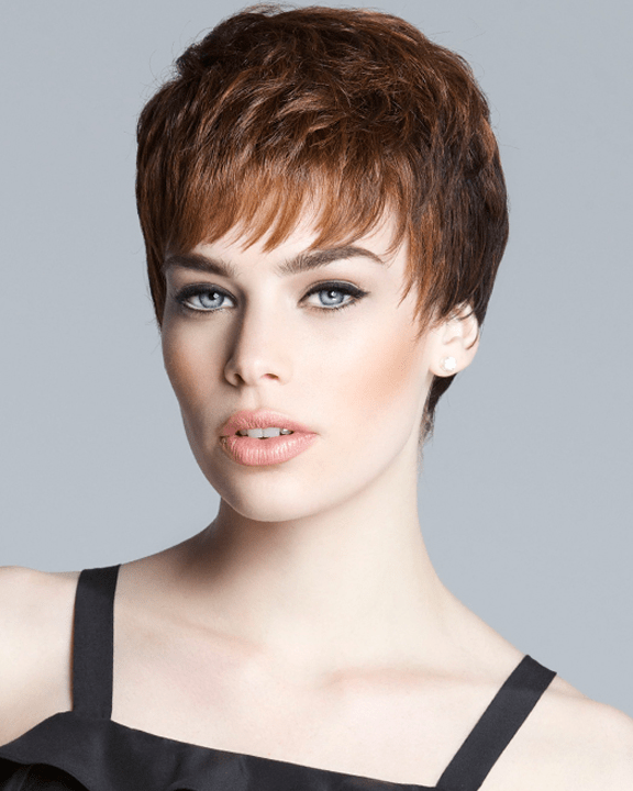 LuxHair Textured Gamine Lace Front Tabatha Coffey HOW Monofilament LuxHair - MaxWigs