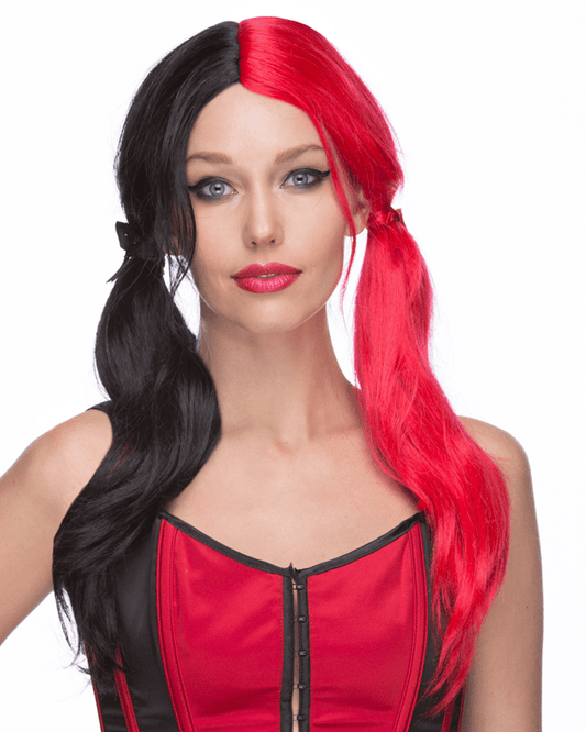 Sepia Viper Classic Harley Quinn - MaxWigs