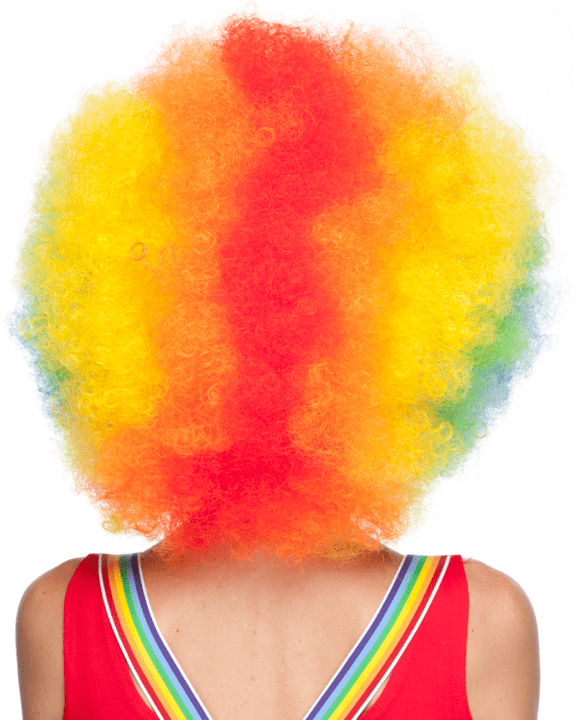 Sepia Jumbo Clown - MaxWigs
