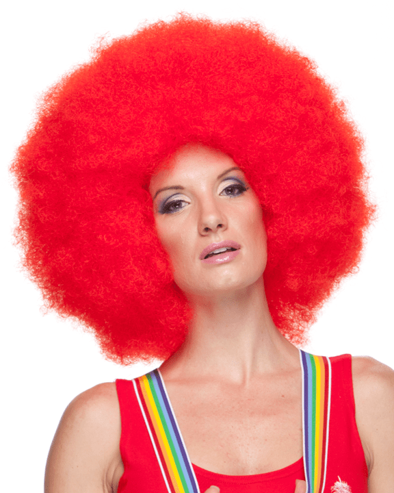 Sepia Jumbo Clown - MaxWigs