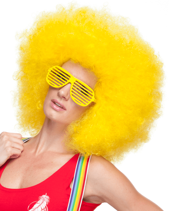 Sepia Jumbo Clown - MaxWigs